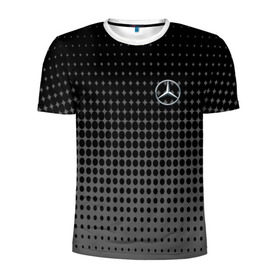 Мужская футболка 3D спортивная с принтом MERCEDES BENZ SPORT в Тюмени, 100% полиэстер с улучшенными характеристиками | приталенный силуэт, круглая горловина, широкие плечи, сужается к линии бедра | mercedes | марка | машины | мерседес