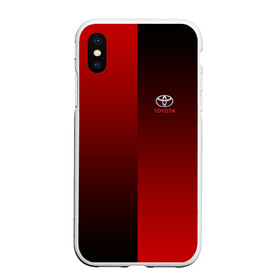 Чехол для iPhone XS Max матовый с принтом TOYOTA SPORT в Тюмени, Силикон | Область печати: задняя сторона чехла, без боковых панелей | auto | toyota | авто | автомобиль | автомобильные | бренд | марка | машины | тойота