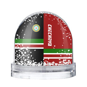 Снежный шар с принтом CHECHNYA (Чечня) в Тюмени, Пластик | Изображение внутри шара печатается на глянцевой фотобумаге с двух сторон | chechnya | грозный | кавказ | кавказец | кадыров | республика | северный | флаг | чех | чечен | чеченец | чеченка | чеченская | чечня