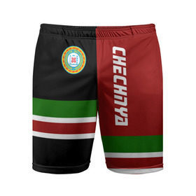 Мужские шорты 3D спортивные с принтом CHECHNYA (Чечня) в Тюмени,  |  | chechnya | грозный | кавказ | кавказец | кадыров | республика | северный | флаг | чех | чечен | чеченец | чеченка | чеченская | чечня
