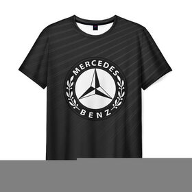 Мужская футболка 3D с принтом Mercedes SPORT в Тюмени, 100% полиэфир | прямой крой, круглый вырез горловины, длина до линии бедер | auto | automobile | car | machine | mercedes | motor | motor car | sport car | автомашина | легковой автомобиль | спортивный автомобиль | тачка