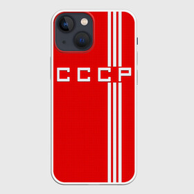 Чехол для iPhone 13 mini с принтом Форма сборной СССР 2 в Тюмени,  |  | россия | ссср | форма