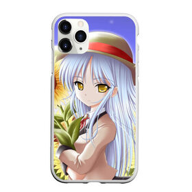 Чехол для iPhone 11 Pro Max матовый с принтом Sun в Тюмени, Силикон |  | angel beats | anime | kanade | nakamura | ангельские ритмы | аниме