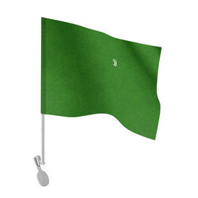 Флаг для автомобиля с принтом Juventus Original в Тюмени, 100% полиэстер | Размер: 30*21 см | football | soccer | ювентус