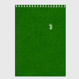 Скетчбук с принтом Juventus Original в Тюмени, 100% бумага
 | 48 листов, плотность листов — 100 г/м2, плотность картонной обложки — 250 г/м2. Листы скреплены сверху удобной пружинной спиралью | football | soccer | ювентус