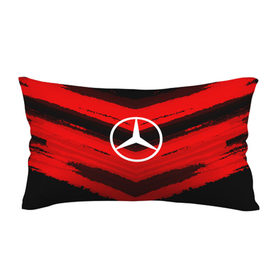 Подушка 3D антистресс с принтом Mercedes sport abstract 2018 в Тюмени, наволочка — 100% полиэстер, наполнитель — вспененный полистирол | состоит из подушки и наволочки на молнии | 