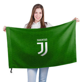 Флаг 3D с принтом FC Juventus в Тюмени, 100% полиэстер | плотность ткани — 95 г/м2, размер — 67 х 109 см. Принт наносится с одной стороны | football | soccer | ювентус