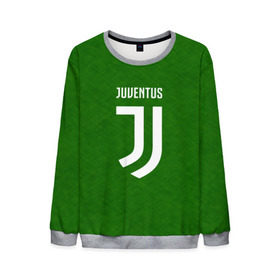 Мужской свитшот 3D с принтом FC Juventus в Тюмени, 100% полиэстер с мягким внутренним слоем | круглый вырез горловины, мягкая резинка на манжетах и поясе, свободная посадка по фигуре | football | soccer | ювентус