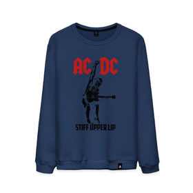 Мужской свитшот хлопок с принтом AC/DC stiff upper lip в Тюмени, 100% хлопок |  | ac dc | acdc | acdc ас дс | австралийская | ангус янг | асдс | блюз | группа | крис слэйд | метал | молния | музыка | музыканты | певцы | рок | рок н ролл | стиви янг | хард | хардрок | эксл роуз