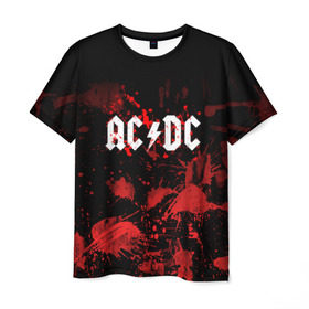 Мужская футболка 3D с принтом AC/DC в Тюмени, 100% полиэфир | прямой крой, круглый вырез горловины, длина до линии бедер | ac dc | acdc | acdc ас дс | австралийская | ангус янг | асдс | блюз | группа | крис слэйд | метал | молния | музыка | музыканты | певцы | рок | рок н ролл | стиви янг | хард | хардрок | эксл роуз