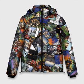 Мужская зимняя куртка 3D с принтом Pink Floyd Дискография в Тюмени, верх — 100% полиэстер; подкладка — 100% полиэстер; утеплитель — 100% полиэстер | длина ниже бедра, свободный силуэт Оверсайз. Есть воротник-стойка, отстегивающийся капюшон и ветрозащитная планка. 

Боковые карманы с листочкой на кнопках и внутренний карман на молнии. | animals | atom heart mother | dark side of moon | meddle | music from film more | obscured by clouds | piper at gates of dawn | saucerful of secrets | ummagumma | wall | wish you were here