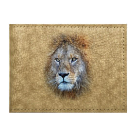 Обложка для студенческого билета с принтом Лев в Тюмени, натуральная кожа | Размер: 11*8 см; Печать на всей внешней стороне | Тематика изображения на принте: голова | животные | кошка | лев | львица | природа | хищник