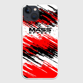 Чехол для iPhone 13 с принтом Mass Effect в Тюмени,  |  | n7 | shepard | галактика | жнец | космос | краска | краски | масс | нормандия | планета | шепард | эффект