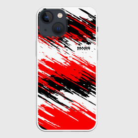 Чехол для iPhone 13 mini с принтом Mass Effect в Тюмени,  |  | n7 | shepard | галактика | жнец | космос | краска | краски | масс | нормандия | планета | шепард | эффект
