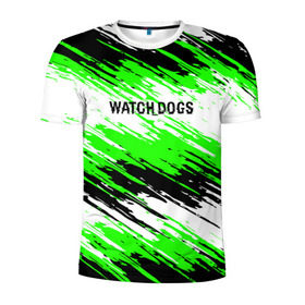 Мужская футболка 3D спортивная с принтом Watch Dogs в Тюмени, 100% полиэстер с улучшенными характеристиками | приталенный силуэт, круглая горловина, широкие плечи, сужается к линии бедра | Тематика изображения на принте: ded | dedsec | sec | watch dogs | watchdogs | дедсек | дэдсек