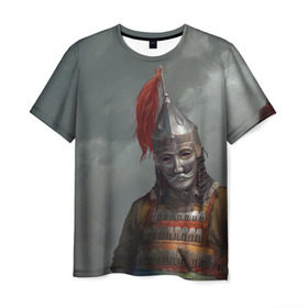 Мужская футболка 3D с принтом Kingdom Come: Deliverance в Тюмени, 100% полиэфир | прямой крой, круглый вырез горловины, длина до линии бедер | come | deep silver | deliverance | kingdom | rpg | warhorse studios | рпг | средневековье