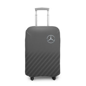 Чехол для чемодана 3D с принтом MERCEDES BENZ SPORT в Тюмени, 86% полиэфир, 14% спандекс | двустороннее нанесение принта, прорези для ручек и колес | amg | auto | mercedes | авто | автомобиль | автомобильные | бренд | марка | машины | мерседес