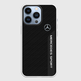 Чехол для iPhone 13 Pro с принтом MERCEDES BENZ SPORT в Тюмени,  |  | Тематика изображения на принте: amg | auto | mercedes | авто | автомобиль | автомобильные | бренд | марка | машины | мерседес