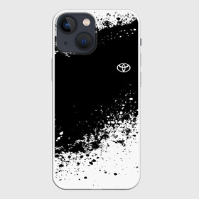 Чехол для iPhone 13 mini с принтом Toyota brand motors в Тюмени,  |  | auto | automobile | car | machine | motor | motor car | sport car | toyota | автомашина | бренд | легковой автомобиль | марка | спортивный автомобиль | тачка