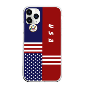 Чехол для iPhone 11 Pro Max матовый с принтом USA (США) в Тюмени, Силикон |  | Тематика изображения на принте: us | usa | америка | американец | американка | американцы | америки | герб | доллар | знак | надпись | патриот | полосы | символ | соединенные | страна | сша | флаг | флага | цвета | штаты