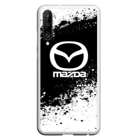 Чехол для Honor P30 с принтом Mazda abstract sport в Тюмени, Силикон | Область печати: задняя сторона чехла, без боковых панелей | Тематика изображения на принте: auto | automobile | car | machine | mazda | motor | motor car | sport car | автомашина | бренд | легковой автомобиль | мазда | марка | спортивный автомобиль | тачка