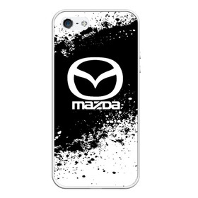 Чехол для iPhone 5/5S матовый с принтом Mazda abstract sport в Тюмени, Силикон | Область печати: задняя сторона чехла, без боковых панелей | auto | automobile | car | machine | mazda | motor | motor car | sport car | автомашина | бренд | легковой автомобиль | мазда | марка | спортивный автомобиль | тачка