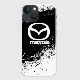 Чехол для iPhone 13 mini с принтом Mazda abstract sport в Тюмени,  |  | auto | automobile | car | machine | mazda | motor | motor car | sport car | автомашина | бренд | легковой автомобиль | мазда | марка | спортивный автомобиль | тачка