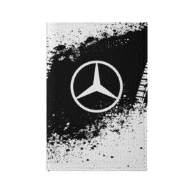 Обложка для паспорта матовая кожа с принтом Mercedes abstract sport в Тюмени, натуральная матовая кожа | размер 19,3 х 13,7 см; прозрачные пластиковые крепления | auto | automobile | car | machine | mercedes | motor | motor car | sport car | автомашина | бренд | легковой автомобиль | марка | спортивный автомобиль | тачка