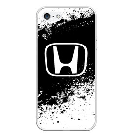 Чехол для iPhone 5/5S матовый с принтом Honda abstract sport в Тюмени, Силикон | Область печати: задняя сторона чехла, без боковых панелей | Тематика изображения на принте: auto | automobile | car | honda | machine | motor | motor car | sport car | автомашина | бренд | легковой автомобиль | марка | спортивный автомобиль | тачка | хонда