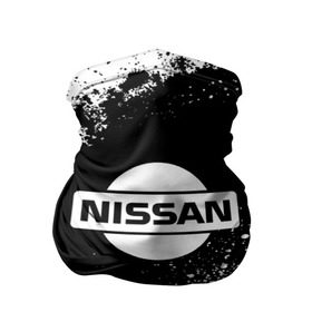 Бандана-труба 3D с принтом Nissan abstract sport в Тюмени, 100% полиэстер, ткань с особыми свойствами — Activecool | плотность 150‒180 г/м2; хорошо тянется, но сохраняет форму | Тематика изображения на принте: motor | nissan | авто | лого | машина | ниссан | тачка