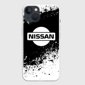 Чехол для iPhone 13 с принтом Nissan abstract sport в Тюмени,  |  | motor | nissan | авто | лого | машина | ниссан | тачка