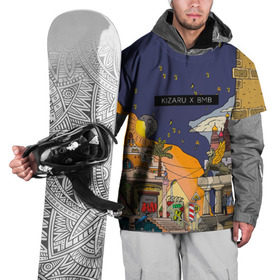 Накидка на куртку 3D с принтом Lost Tapes в Тюмени, 100% полиэстер |  | Тематика изображения на принте: 