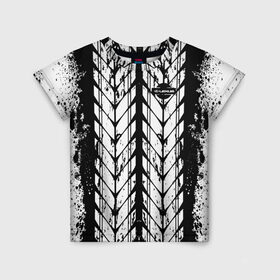Детская футболка 3D с принтом LEXUS DRIVE SPORT в Тюмени, 100% гипоаллергенный полиэфир | прямой крой, круглый вырез горловины, длина до линии бедер, чуть спущенное плечо, ткань немного тянется | Тематика изображения на принте: 