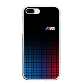 Чехол для iPhone 7Plus/8 Plus матовый с принтом BMW MOTORSPORT в Тюмени, Силикон | Область печати: задняя сторона чехла, без боковых панелей | bmw | bmw motorsport | bmw performance | carbon | m | motorsport | performance | sport | бмв | карбон | моторспорт | спорт