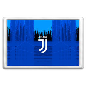 Магнит 45*70 с принтом FC Juventus color abstract в Тюмени, Пластик | Размер: 78*52 мм; Размер печати: 70*45 | 