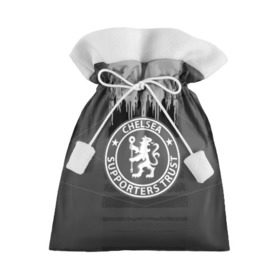 Подарочный 3D мешок с принтом FC Chelsea abstract color в Тюмени, 100% полиэстер | Размер: 29*39 см | football | soccer | челси