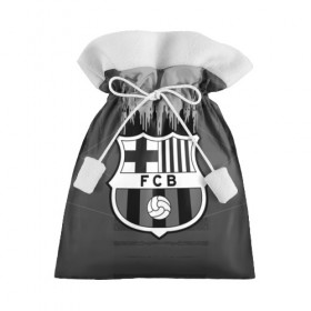 Подарочный 3D мешок с принтом FC Barcelona abstract color в Тюмени, 100% полиэстер | Размер: 29*39 см | 