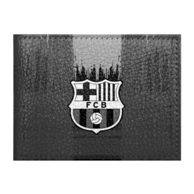 Обложка для студенческого билета с принтом FC Barcelona abstract color в Тюмени, натуральная кожа | Размер: 11*8 см; Печать на всей внешней стороне | Тематика изображения на принте: 