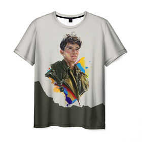 Мужская футболка 3D с принтом Дюнкерк в Тюмени, 100% полиэфир | прямой крой, круглый вырез горловины, длина до линии бедер | Тематика изображения на принте: 