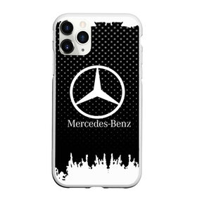 Чехол для iPhone 11 Pro матовый с принтом Mercedes-Benz в Тюмени, Силикон |  | Тематика изображения на принте: 