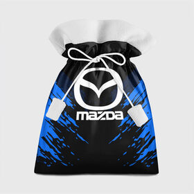 Подарочный 3D мешок с принтом MAZDA SPORT COLLECTION в Тюмени, 100% полиэстер | Размер: 29*39 см | 