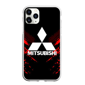 Чехол для iPhone 11 Pro матовый с принтом MITSUBISHI SPORT COLLECTION в Тюмени, Силикон |  | Тематика изображения на принте:  машина | марка | митсубиси