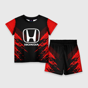 Детский костюм с шортами 3D с принтом HONDA SPORT COLLECTION в Тюмени,  |  | Тематика изображения на принте: auto | automobile | car | honda | machine | motor | motor car | sport car | автомашина | бренд | легковой автомобиль | марка | спортивный автомобиль | тачка | хонда