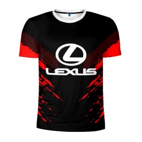 Мужская футболка 3D спортивная с принтом LEXUS SPORT COLLECTION в Тюмени, 100% полиэстер с улучшенными характеристиками | приталенный силуэт, круглая горловина, широкие плечи, сужается к линии бедра | Тематика изображения на принте: auto | automobile | car | lexus | machine | motor | motor car | sport car | автомашина | бренд | легковой автомобиль | марка | спортивный автомобиль | тачка