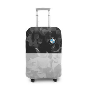 Чехол для чемодана 3D с принтом BMW BLACK COLLECTION в Тюмени, 86% полиэфир, 14% спандекс | двустороннее нанесение принта, прорези для ручек и колес | auto | bmw | motorsport | авто | автомобиль | автомобильные | бмв | бренд | марка | машины | моторспорт | спорт