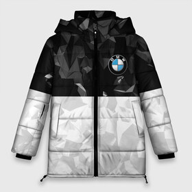 Женская зимняя куртка 3D с принтом BMW BLACK COLLECTION в Тюмени, верх — 100% полиэстер; подкладка — 100% полиэстер; утеплитель — 100% полиэстер | длина ниже бедра, силуэт Оверсайз. Есть воротник-стойка, отстегивающийся капюшон и ветрозащитная планка. 

Боковые карманы с листочкой на кнопках и внутренний карман на молнии | auto | bmw | motorsport | авто | автомобиль | автомобильные | бмв | бренд | марка | машины | моторспорт | спорт