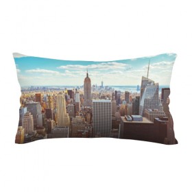 Подушка 3D антистресс с принтом Столица мира (Нью-Йорк) в Тюмени, наволочка — 100% полиэстер, наполнитель — вспененный полистирол | состоит из подушки и наволочки на молнии | america | new york | usa | америка | каменные джунгли | нью йорк | сша