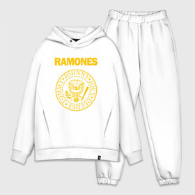 Мужской костюм хлопок OVERSIZE с принтом Ramones в Тюмени,  |  | Тематика изображения на принте: punk | punkrock | панк