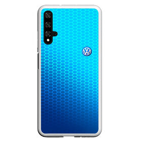 Чехол для Honor 20 с принтом VOLKSWAGEN carbon uniform 2018 в Тюмени, Силикон | Область печати: задняя сторона чехла, без боковых панелей | auto | automobile | car | machine | motor | motor car | sport car | volkswagen | автомашина | бренд | легковой автомобиль | марка | спортивный автомобиль | тачка