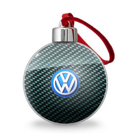 Ёлочный шар с принтом Volkswagen SPORT в Тюмени, Пластик | Диаметр: 77 мм | 